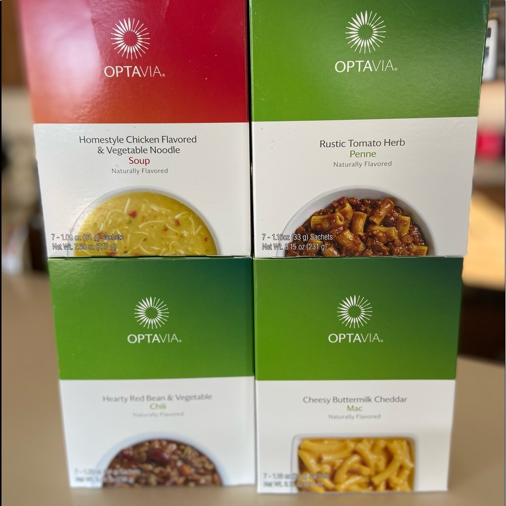 Optavia essential fuelings 4 never opened boxes